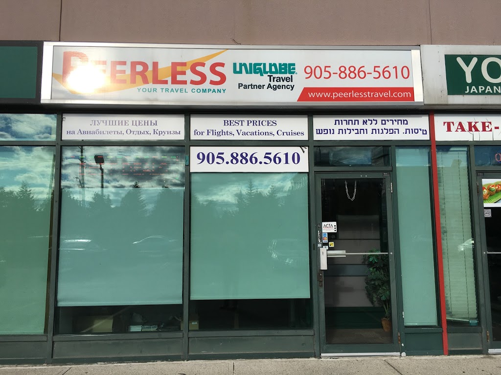 Peerless Travel | 7117 Bathurst St #200, Thornhill, ON L4J 2J6, Canada | Phone: (416) 888-2828