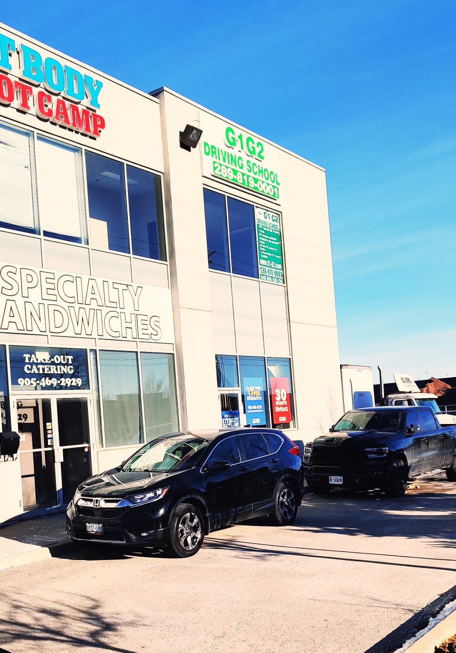 G1G2 Driving School | 2195 Wyecroft Rd UNIT #8, Oakville, ON L6L 5L7, Canada | Phone: (289) 819-0001