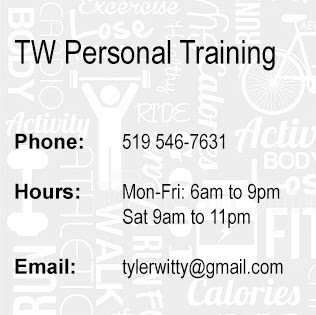 TW Personal Training | 259 Grange Rd, Guelph, ON N1E 5G6, Canada | Phone: (519) 546-7631