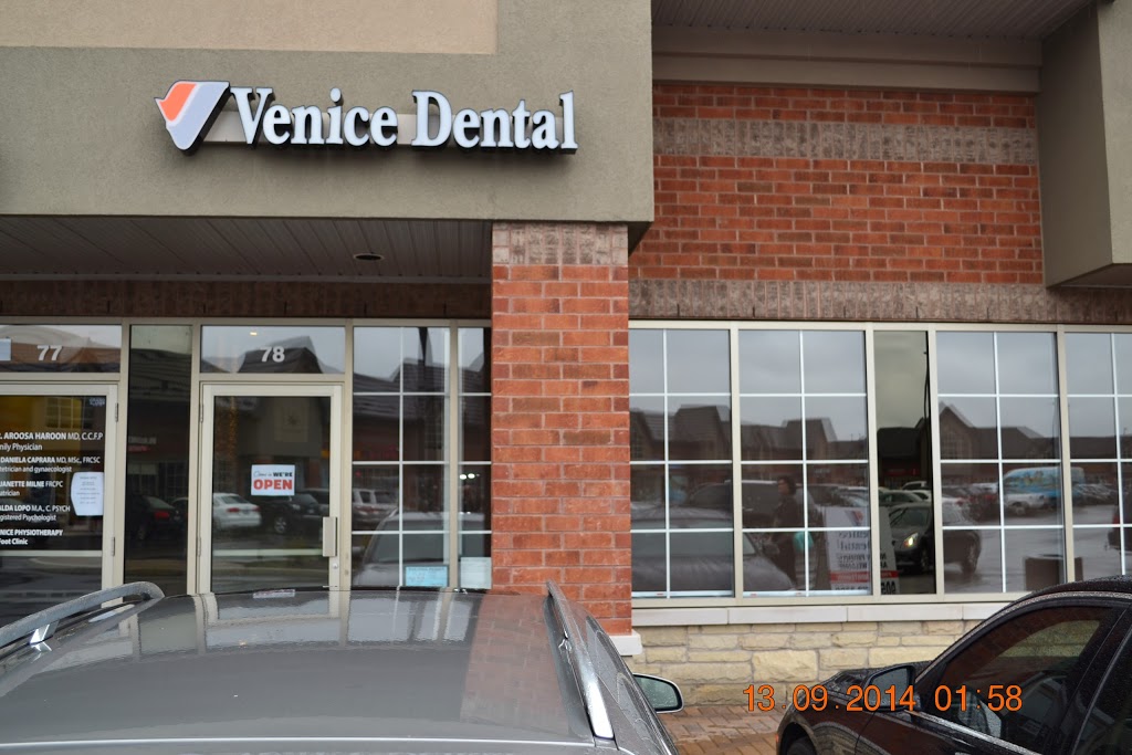 Venice Dental | 3530 Rutherford Rd #78, Woodbridge, ON L4L 1A6, Canada | Phone: (905) 553-3266