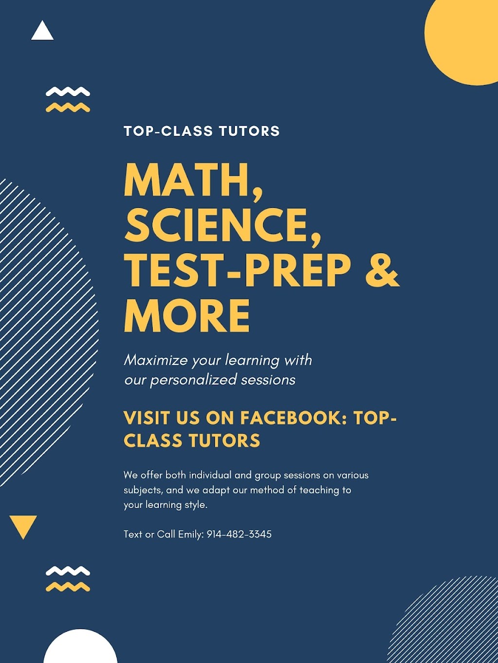 Top-Class Tutors | 11929 267 St, Maple Ridge, BC V2W 1N9, Canada | Phone: (914) 482-3345