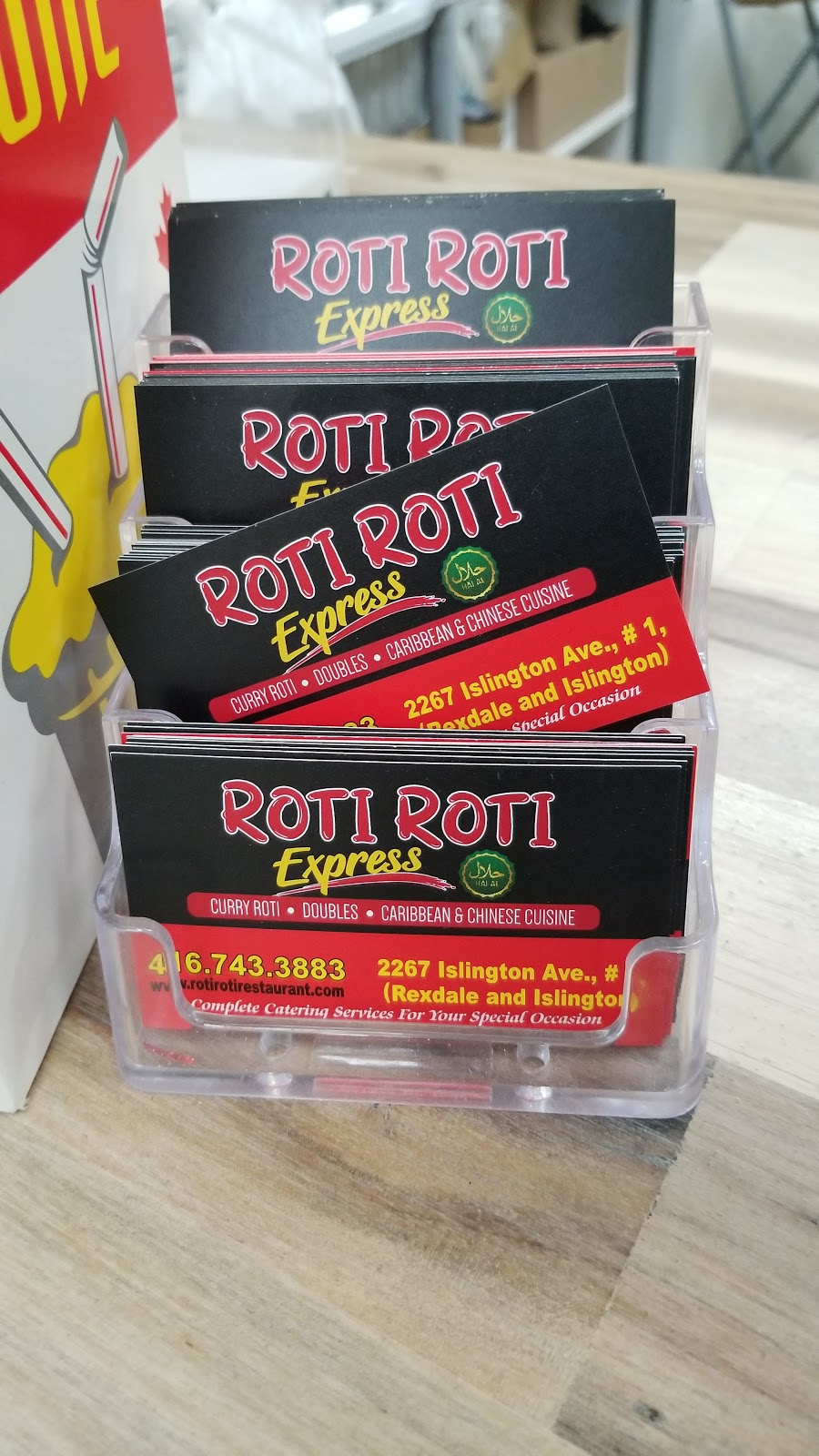 Roti Roti Express | 2267 Islington Ave, Etobicoke, ON M9W 3W6, Canada | Phone: (416) 743-3883