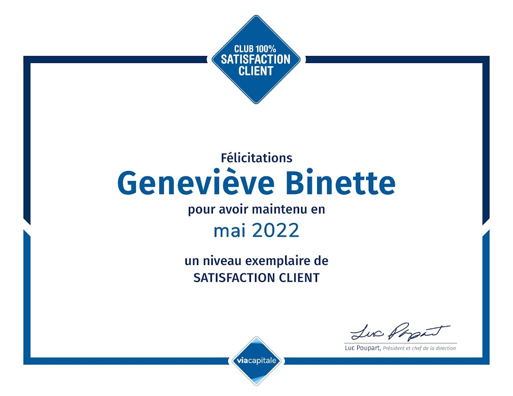 Geneviève Binette Courtier immobilier | 280 A Bd de la Seigneurie O, Blainville, QC J7C 5A1, Canada | Phone: (514) 928-7747