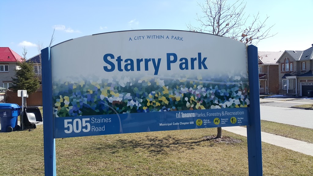 Starry Park | 505 Staines Rd, Scarborough, ON M1X 2B7, Canada | Phone: (416) 392-2489