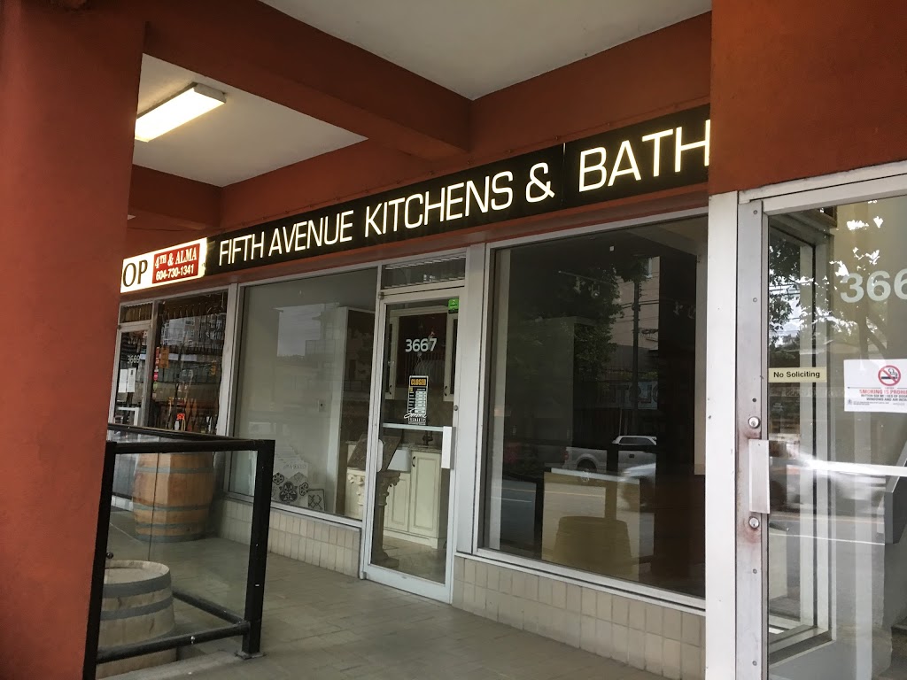 Fifth Avenue Kitchens and Baths | 3667 W 4th Ave, Vancouver, BC V6R 1P2, Canada | Phone: (604) 738-3329