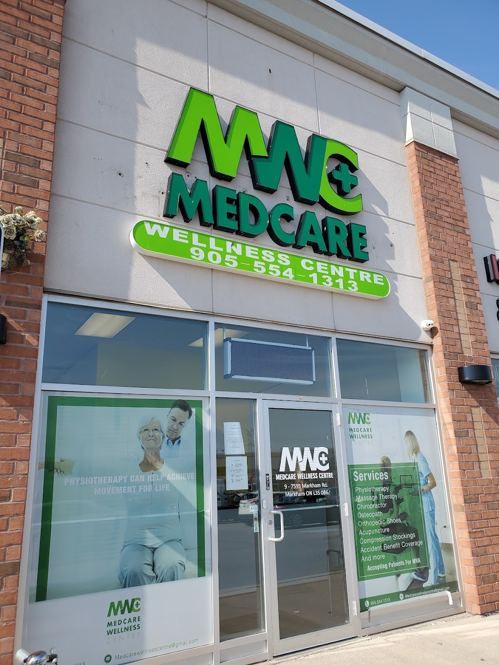 Medcare Wellness Centre | 7595 Markham Rd #9, Markham, ON L3S 0B9, Canada | Phone: (905) 554-1313