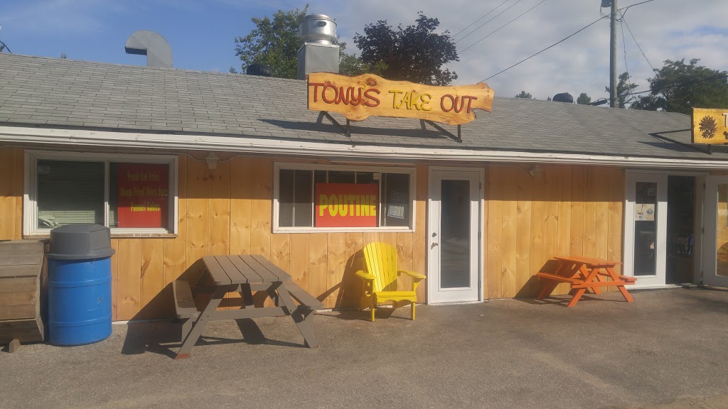 Tonys Take Out | 676 River Rd E, Wasaga Beach, ON L9Z 2M3, Canada | Phone: (705) 352-1620