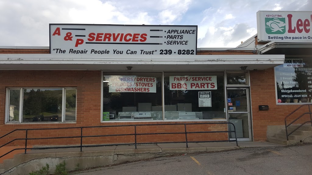 A&P Services | 1155 Northmount Dr NW, Calgary, AB T2L 0C5, Canada | Phone: (403) 239-8282