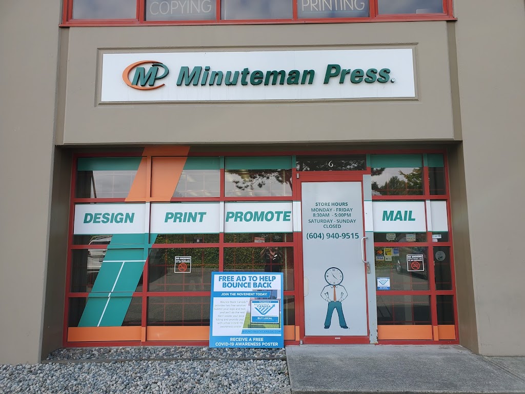 Minuteman Press Delta | 7355 72 St Unit 6, Delta, BC V4G 1L5, Canada | Phone: (604) 940-9515