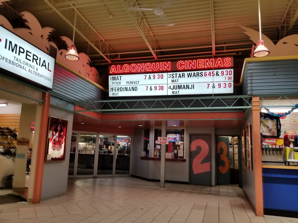 Algonquin Cinemas | 1100 Pembroke St E, Pembroke, ON K8A 6Y7, Canada | Phone: (613) 735-8318