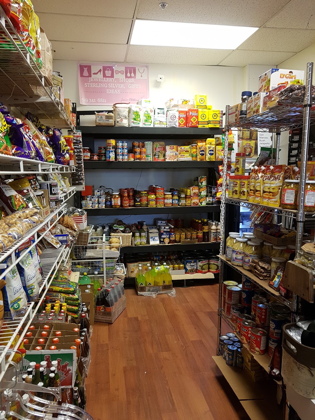Jans Clothing & Spanish Groceries Store | 29 Macdonell St, Guelph, ON N1H 2Z3, Canada | Phone: (519) 362-8532