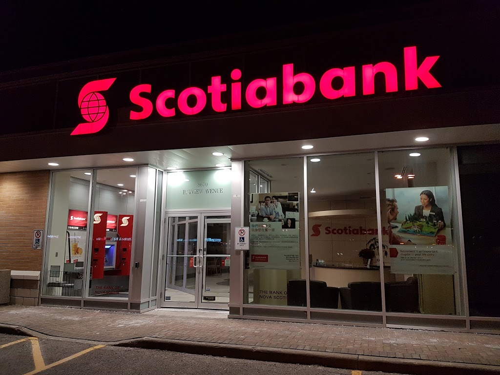 Scotiabank | 8670 Bayview Ave, Richmond Hill, ON L4B 4V9, Canada | Phone: (905) 763-7711