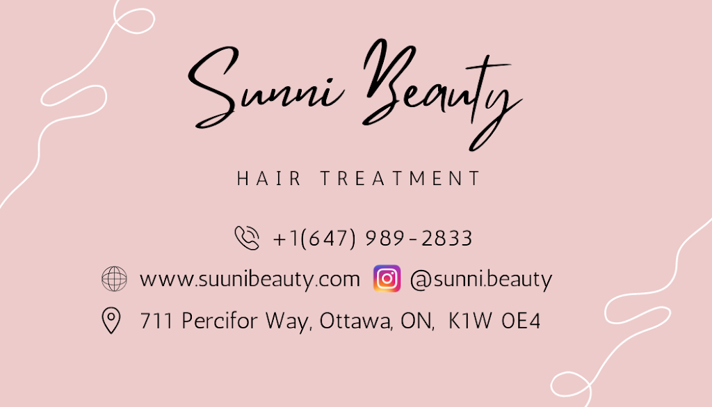 Sunni Beauty | 711 Percifor Way, Ottawa, ON K1W 0E4, Canada | Phone: (647) 989-2833