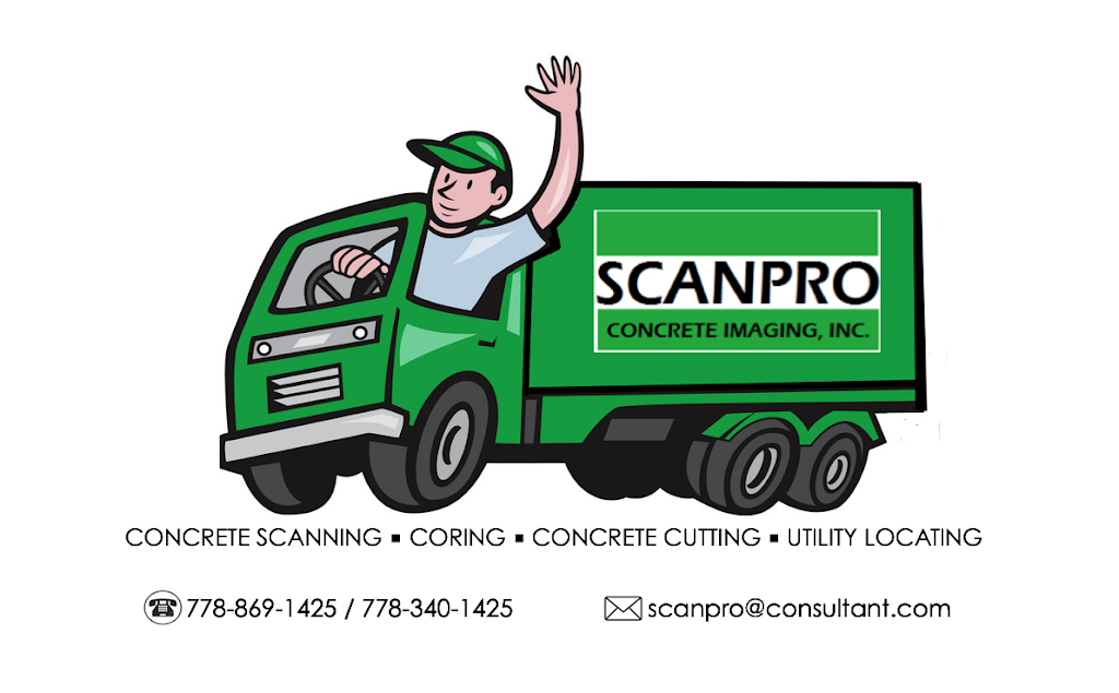 SCANPRO CONCRETE IMAGING, INC. | 828 16th St W Unit 7, North Vancouver, BC V7P 1R3, Canada | Phone: (778) 869-1425