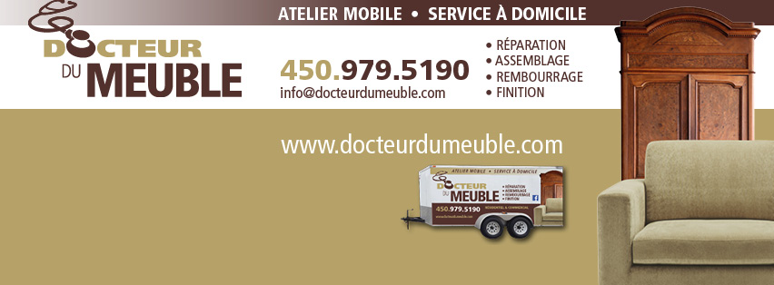 Docteur du Meuble | 206 Rue des Grands-Pics, Saint-Colomban, QC J5K 0H7, Canada | Phone: (450) 979-5190