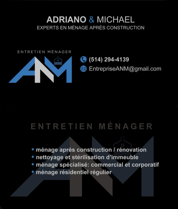 Entreprise ANM | 1120 Bd Jolicoeur, Laval, QC H7E 1A8, Canada | Phone: (514) 294-4139