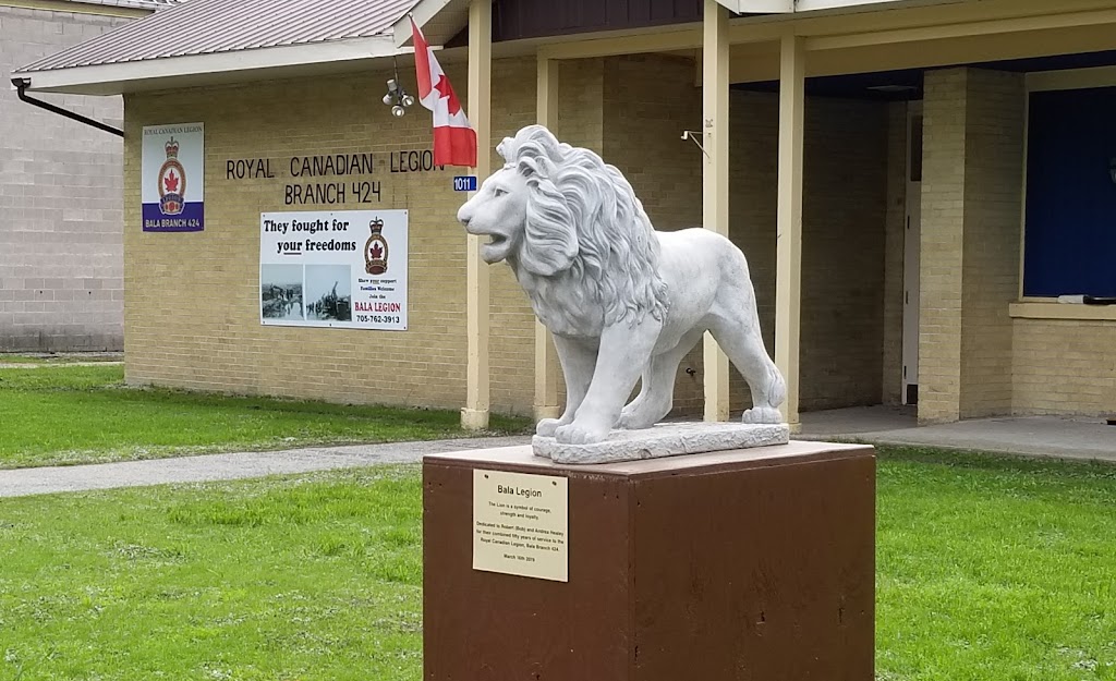 Royal Canadian Legion Branch 424 | 1011 Maple Ave, Bala, ON P0C 1A0, Canada | Phone: (705) 762-3913