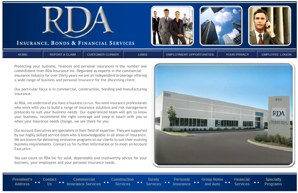 RDA Insurance | 290 Rowntree Dairy Rd, Woodbridge, ON L4L 9J7, Canada | Phone: (905) 652-8680