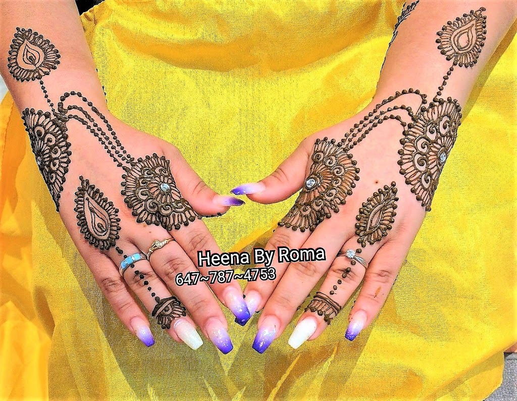 Henna Mehndi Artist-Art Service -Henna Art By Roma | Raybeck Ct, Brampton, ON L6Y 0K1, Canada | Phone: (647) 787-4753