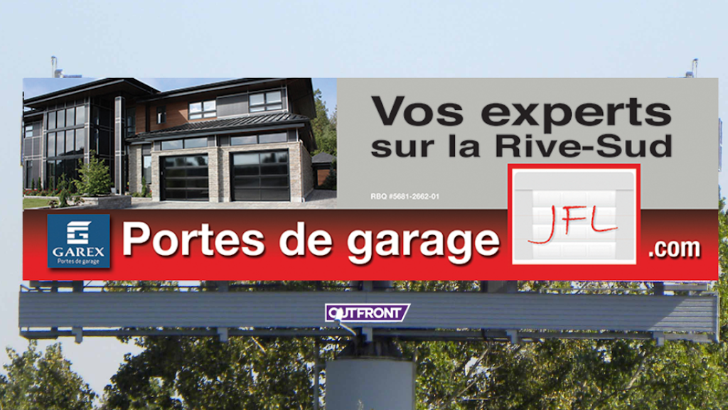 Portes de garage JFL | 199 Montée Daigneault, Richelieu, QC J3L 6P9, Canada | Phone: (450) 403-6015