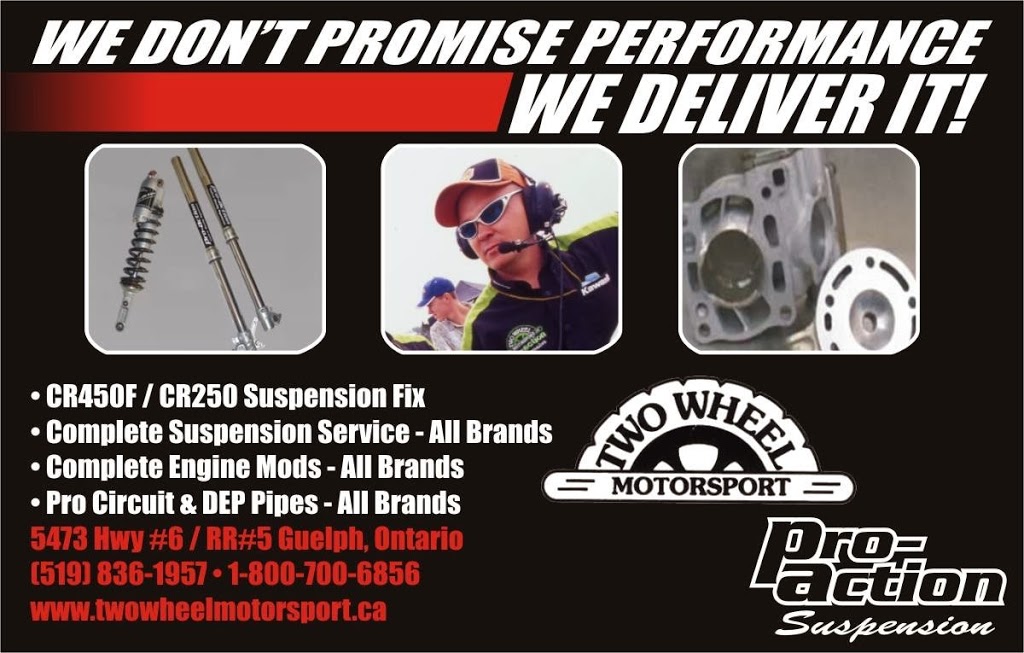 Two Wheel Motorsport | 5624 ON-6, Guelph, ON N1H 6J2, Canada | Phone: (519) 836-1957