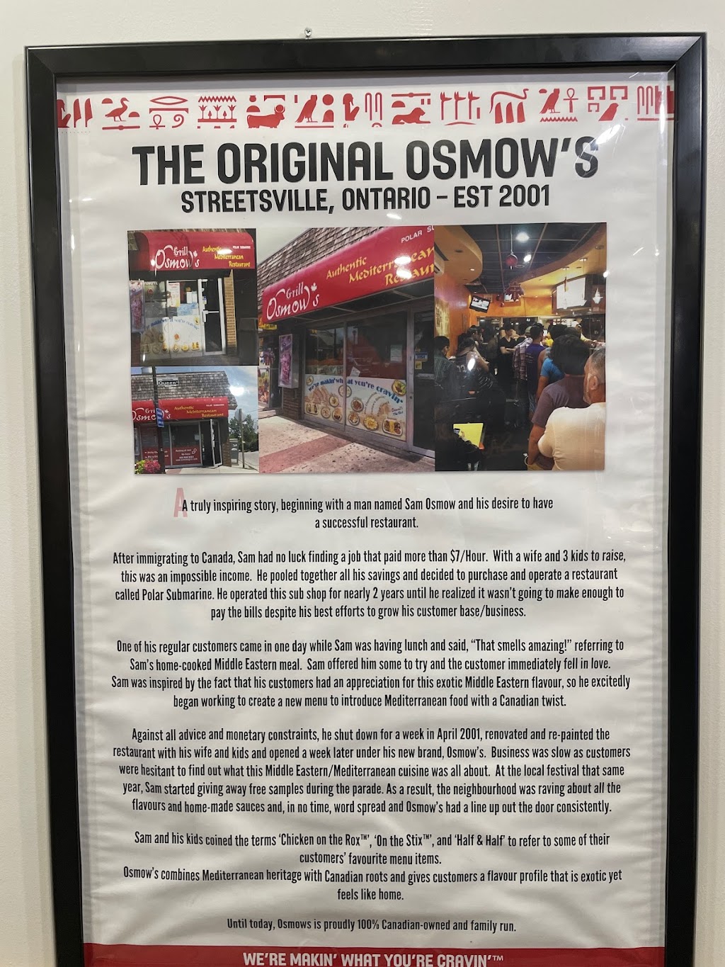Osmows Shawarma | 5969 Baldwin St S #18, Whitby, ON L1M 2J7, Canada | Phone: (905) 493-6956