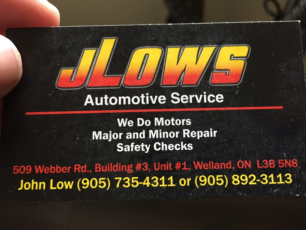 J Lows Automotive | 129 Hagar St, Welland, ON L3B 5V9, Canada | Phone: (905) 892-3113