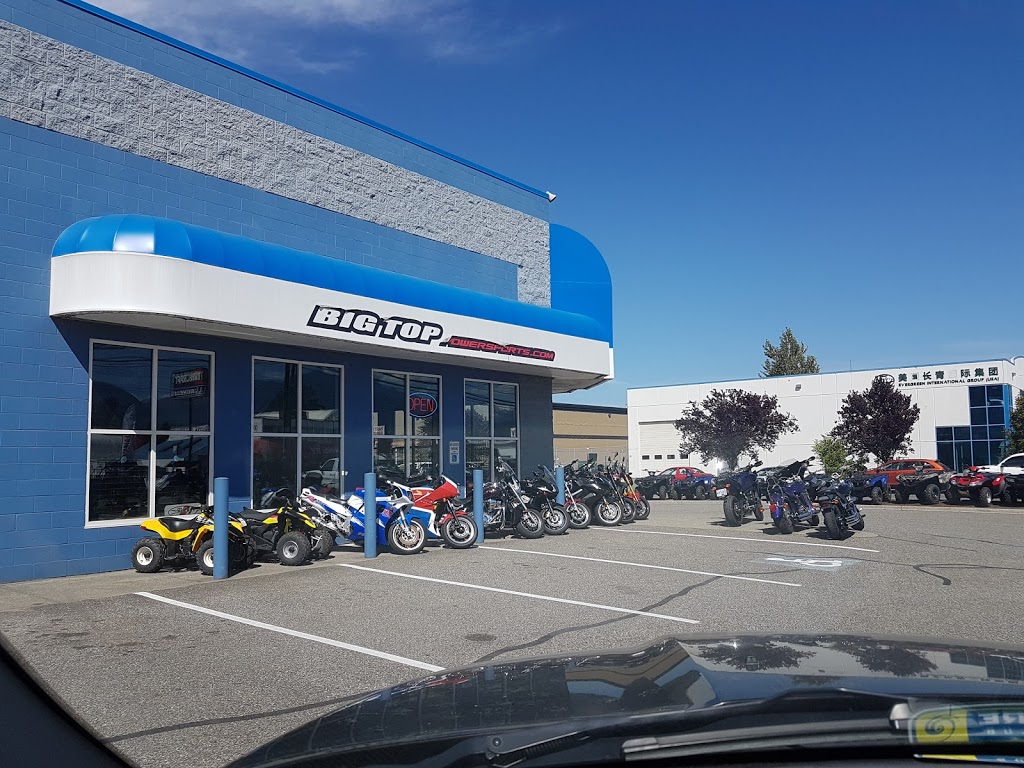 Big Top Powersports | 7869 Enterprise Dr, Chilliwack, BC V2R 5N8, Canada | Phone: (604) 703-0221