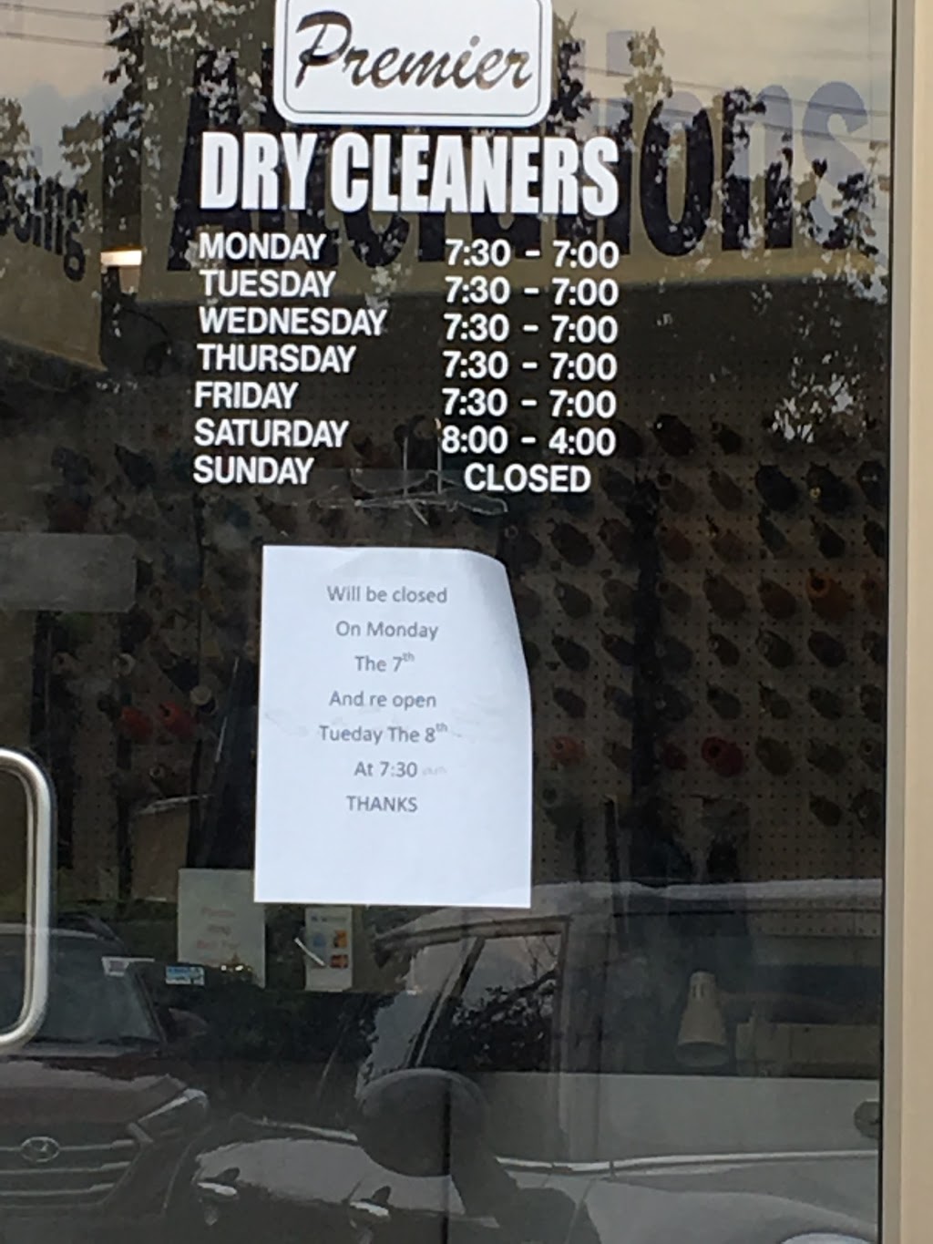 Premier Dry Cleaners | 3455 Garrard Rd, Whitby, ON L1R 2N2, Canada | Phone: (905) 725-2600