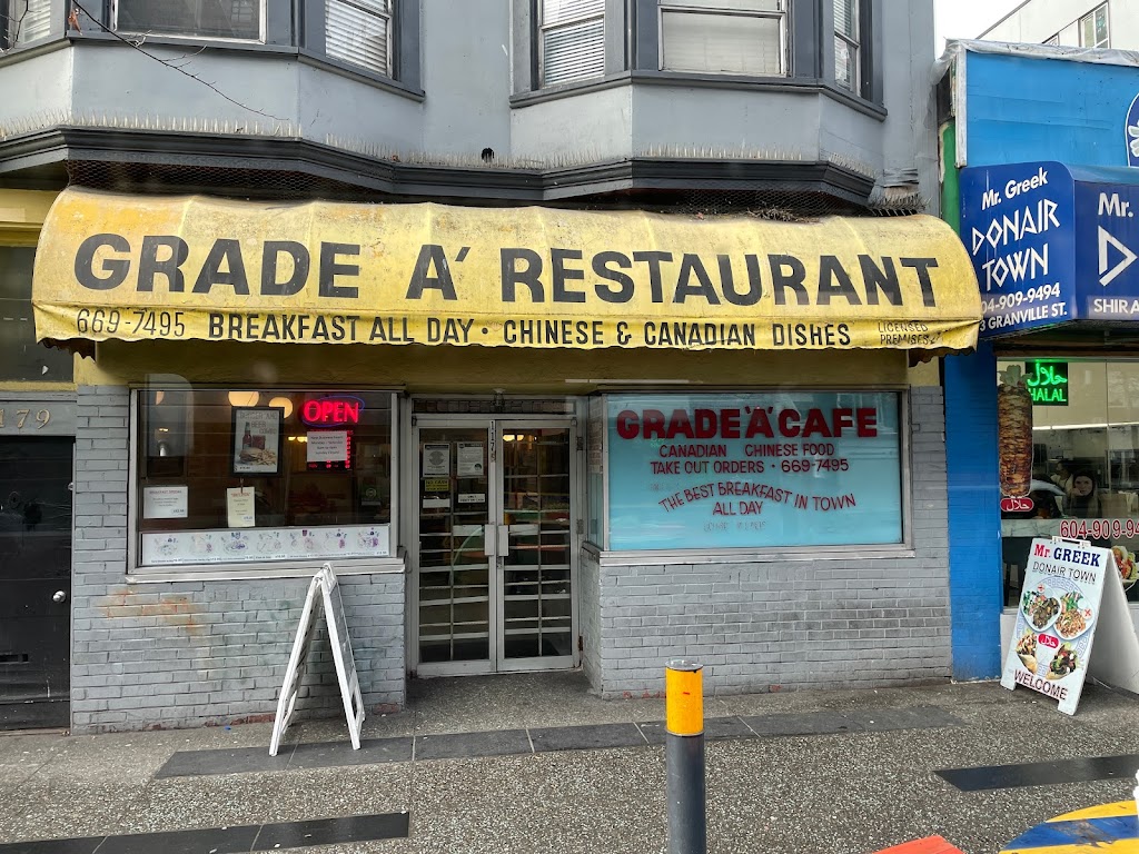 Grade A Steaks & Seafoods Restaurant | 1175 Granville St, Vancouver, BC V6Z 1M1, Canada | Phone: (604) 669-7495