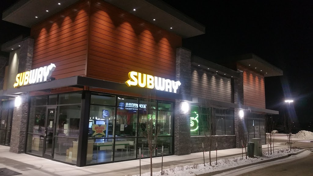 Subway | 2716 James Mowatt Trail SW, Edmonton, AB T6W 3R3, Canada | Phone: (780) 391-1765