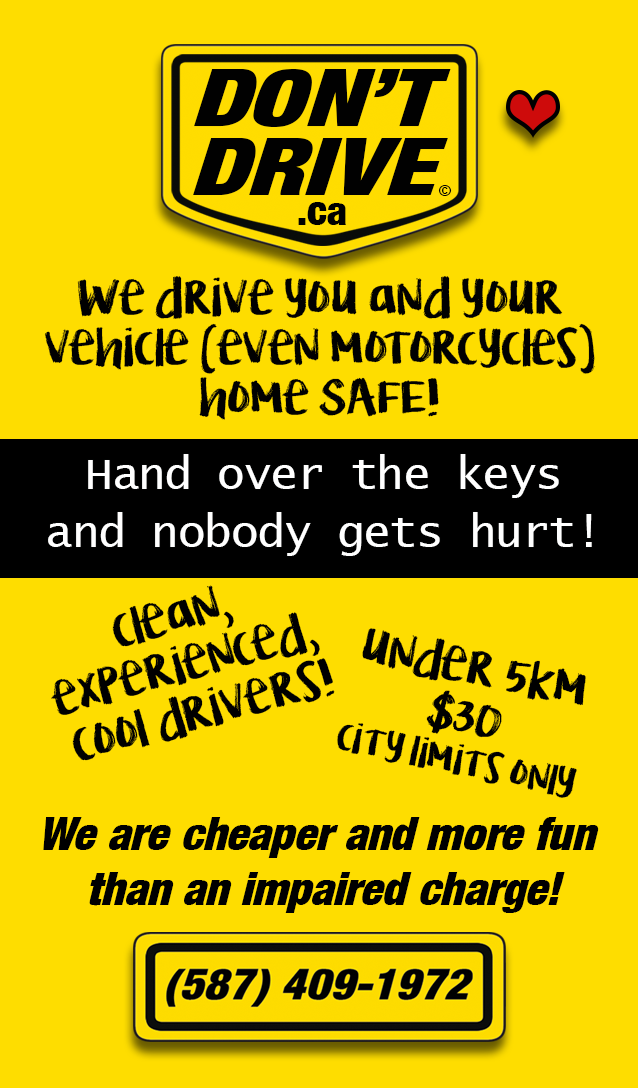 DONT DRIVE - Edmonton designated driver service | 4103 41 Ave NW, Edmonton, AB T6L 5M3, Canada | Phone: (587) 409-1972