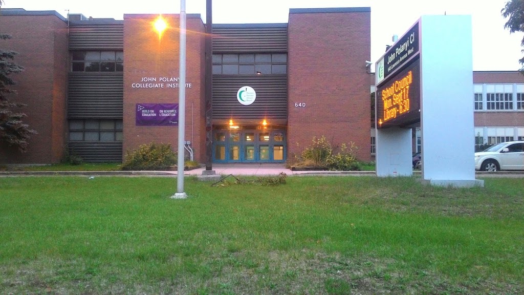 John Polanyi Collegiate Institute | 640 Lawrence Ave W, North York, ON M6A 1B1, Canada | Phone: (416) 395-3303