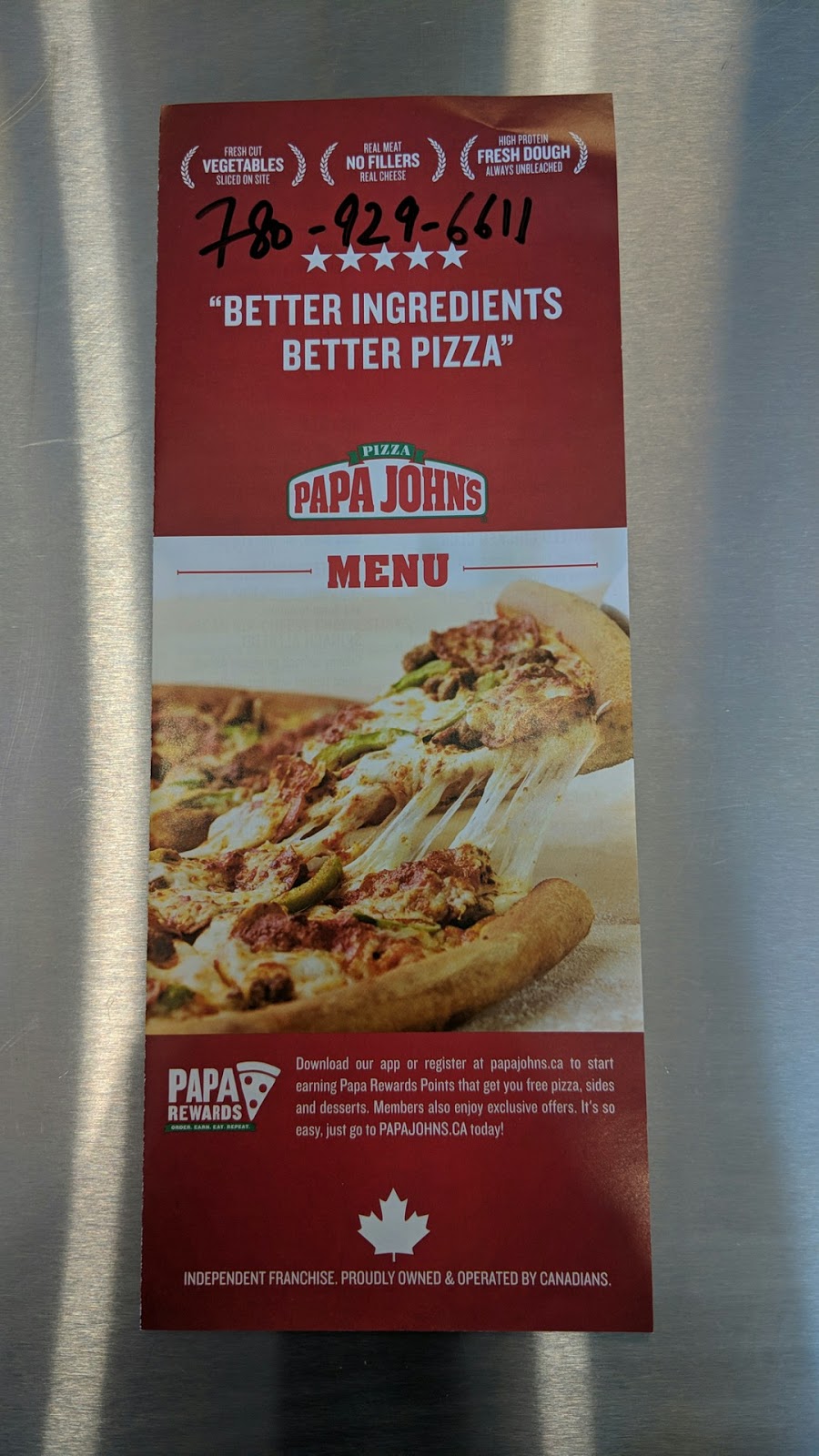 Papa Johns Pizza | 6406 50 St #110, Beaumont, AB T4X 0B6, Canada | Phone: (780) 929-6611