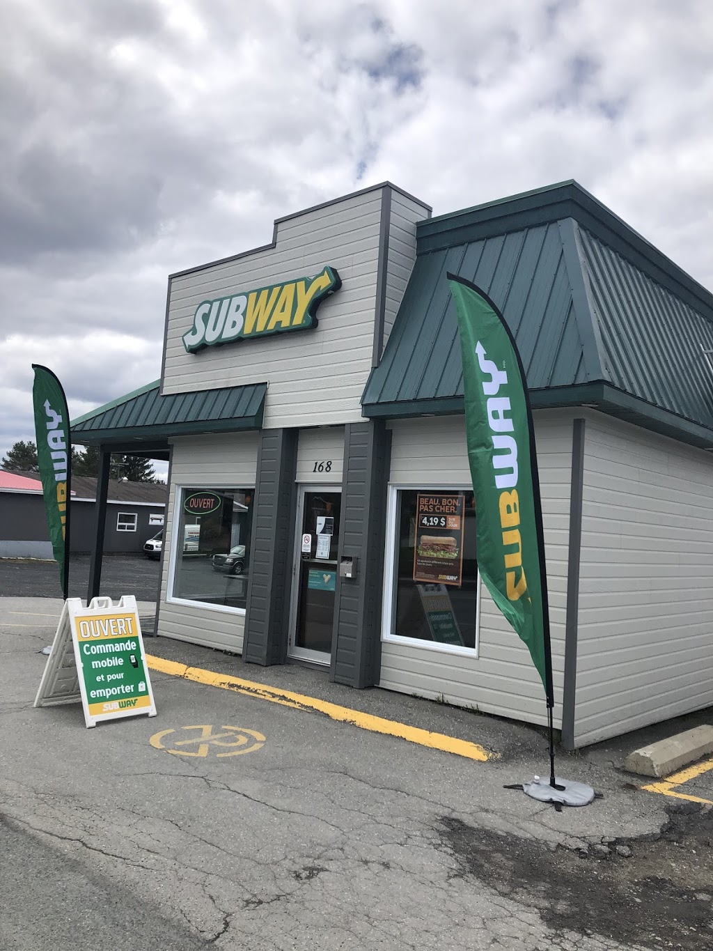 Subway | 1re Avenue O, Saint-Martin, QC G0M 1B0, Canada | Phone: (418) 382-1325