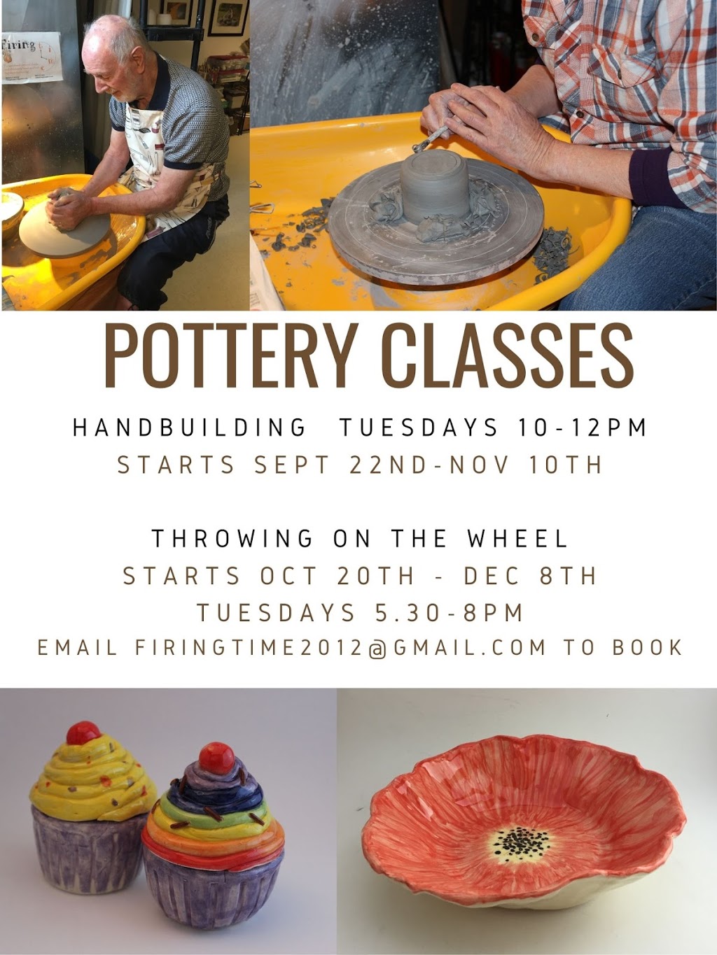 Firing Time Pottery | 8492 Danforth Rd W, Cobourg, ON K9A 0T7, Canada | Phone: (905) 376-0332