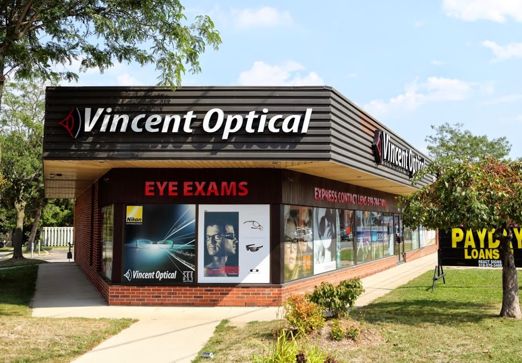 Vincent Optical Inc. | 670 King St W, Kitchener, ON N2G 1E1, Canada | Phone: (519) 744-7400