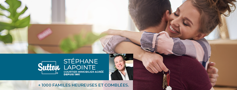 Stéphane Lapointe - Courtier immobilier Sutton | 2975 Montée Saint-Hubert, Saint-Hubert, QC J3Y 4H6, Canada | Phone: (514) 755-0074