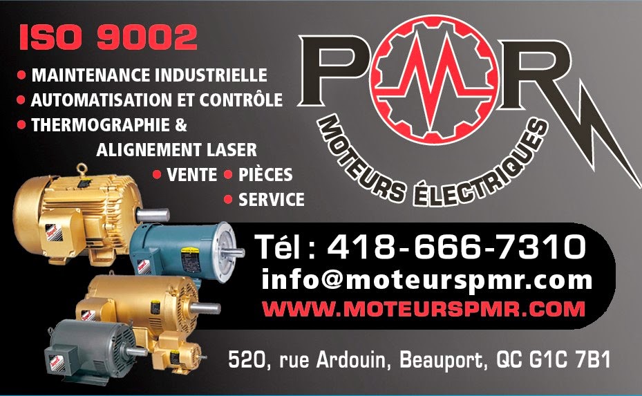 Moteurs Electriques P M R Inc (Les) | 520 Rue Ardouin, Québec, QC G1C 7B1, Canada | Phone: (418) 666-7310