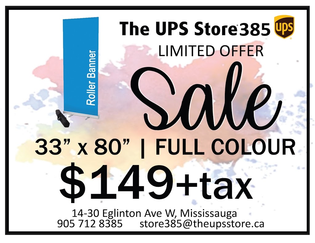 The UPS Store | 30 Eglinton Ave W #14, Mississauga, ON L5R 0C1, Canada | Phone: (905) 712-8385