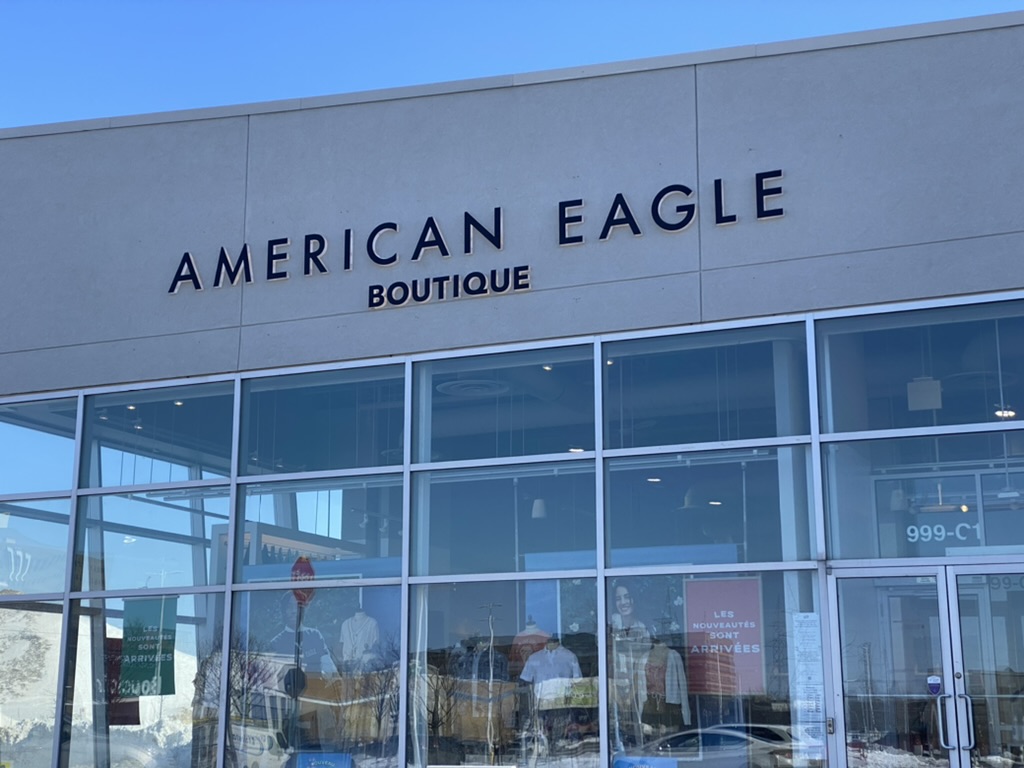 American Eagle Outlet | 999 Bd de lAcadie Space C 1, Montréal, QC H4N 3K1, Canada | Phone: (514) 315-0128