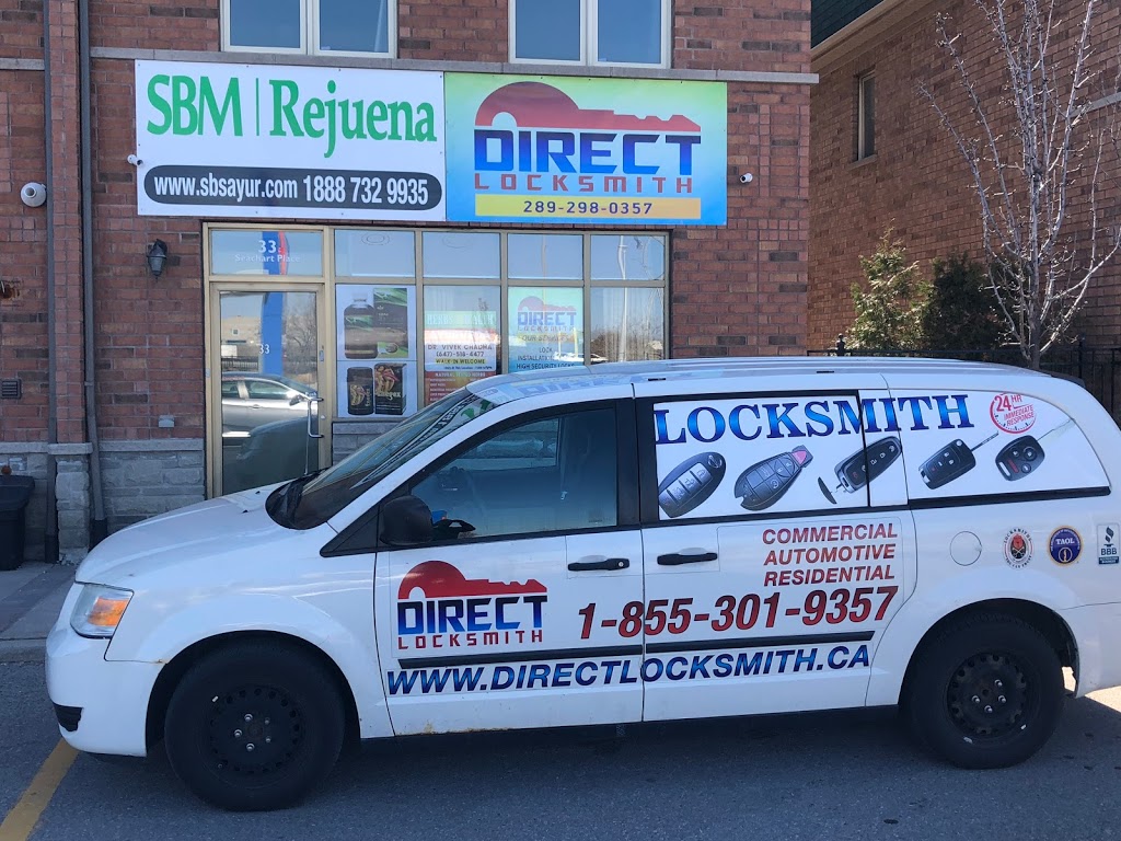 Direct Locksmith Brampton | 2-33 Seachart Pl, Brampton, ON L6P 3A3, Canada | Phone: (289) 298-0357