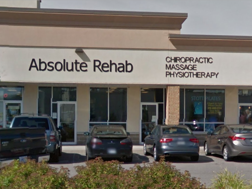 Absolute Rehab Centre | 4-570 University Ave, Waterloo, ON N2K 4P2, Canada | Phone: (519) 880-1733