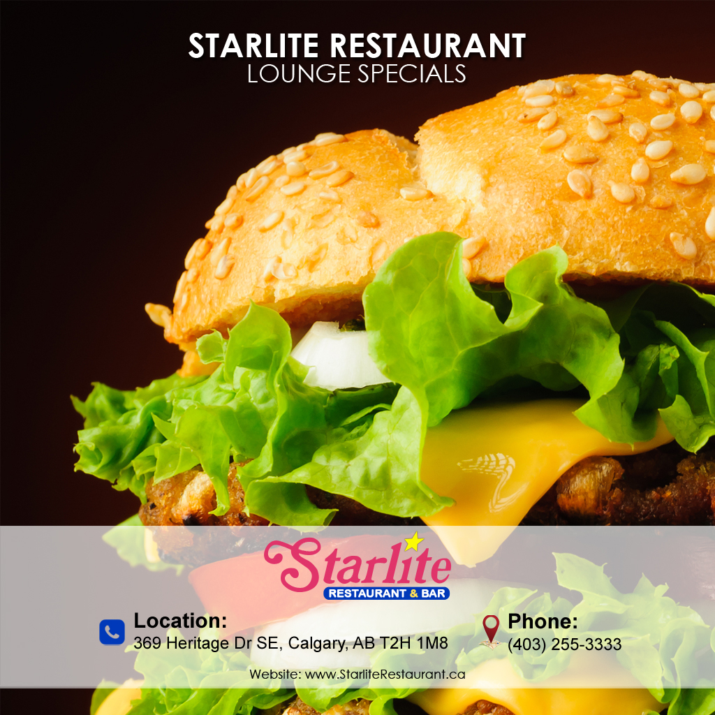 Starlite Restaurant & Bar | 369 Heritage Dr SE, Calgary, AB T2H 1M8, Canada | Phone: (403) 255-3333