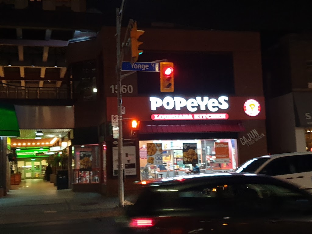 Popeyes Louisiana Kitchen | 1560 Yonge St #119, Toronto, ON M4T 1Z7, Canada | Phone: (416) 944-1560