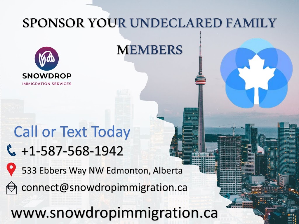 Snowdrop Immigration Services Ltd | 533 Ebbers Way NW, Edmonton, AB T5Y 3T8, Canada | Phone: (587) 568-1942