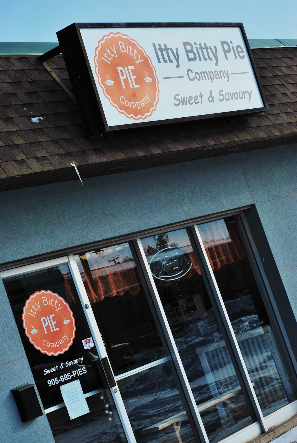 Itty Bitty Pie Company | 18 Secord Dr, St. Catharines, ON L2N 1K8, Canada | Phone: (289) 241-9431