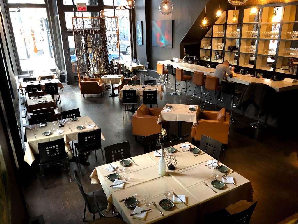 Ōrea restaurant | 400 Rue Notre-Dame Est, Montréal, QC H2Y 1C8, Canada | Phone: (514) 844-1001