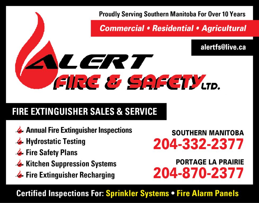 Alert Fire & Safety Ltd | Box 1192, Winkler, MB R6W 4B2, Canada | Phone: (204) 332-2377