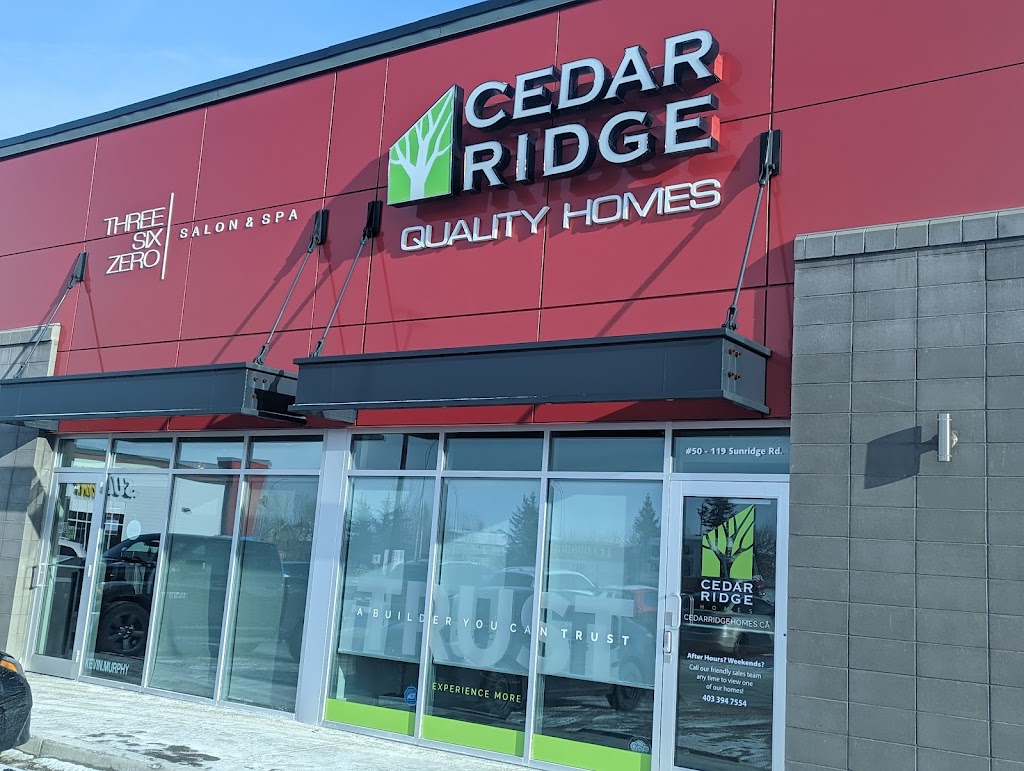 Cedar Ridge Quality Homes | 119 Sunridge Rd W #50, Lethbridge, AB T1J 5J1, Canada | Phone: (403) 381-7333